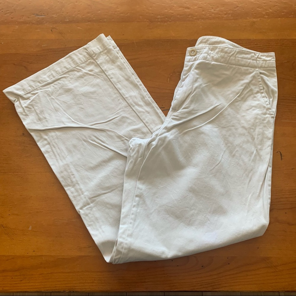 Gap Khaki Wide Leg Pants